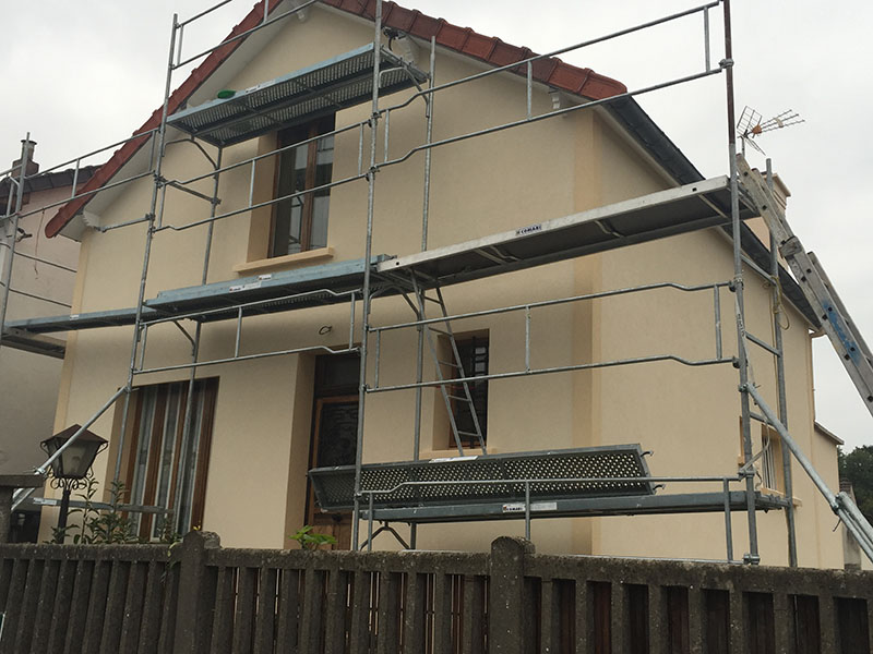 Réfection de façade Dourdan